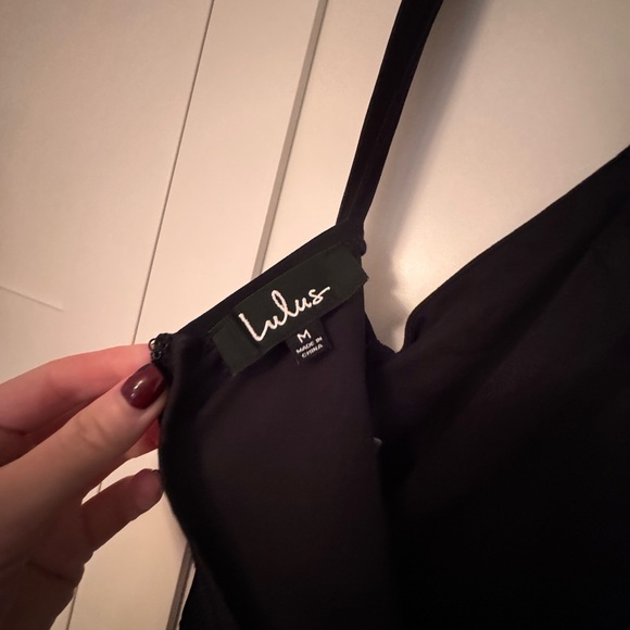 Lulus Black Maxi Dress - Picture 3 of 4